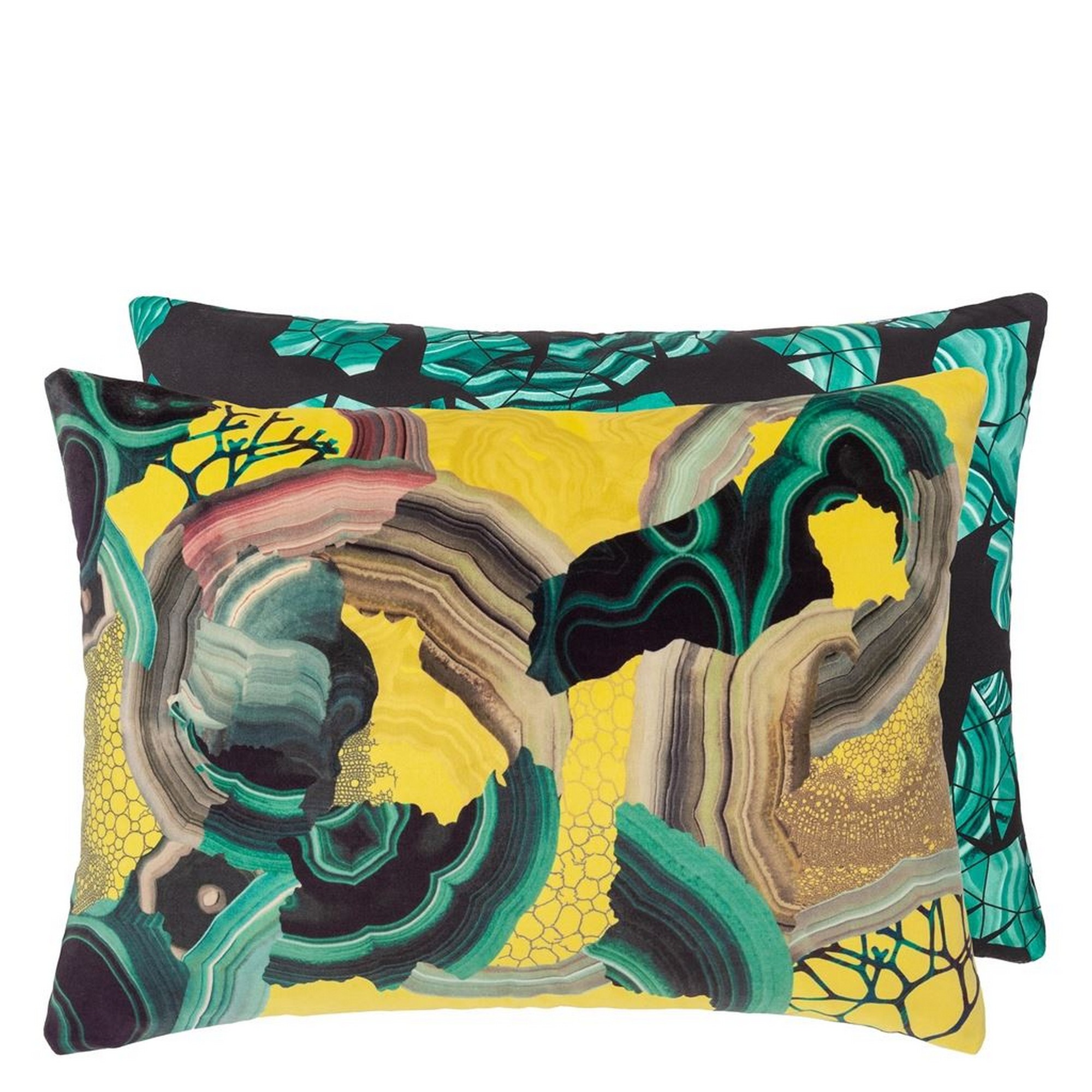 Precious Cushion By Christian Lacroix In Iris Yellow